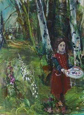 I offer berries by Chloe Mandy, Painting