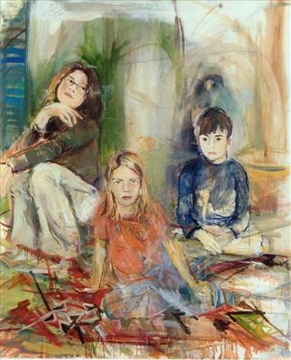 The Von Erlach Children by chloe Mandy, Painting